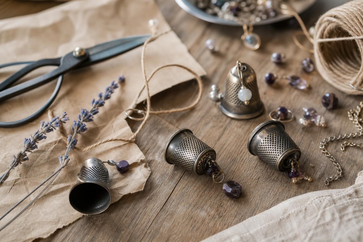 Vecchi ditali da cucina? 7 idee carine per riusarli con fantasia - dettaglio