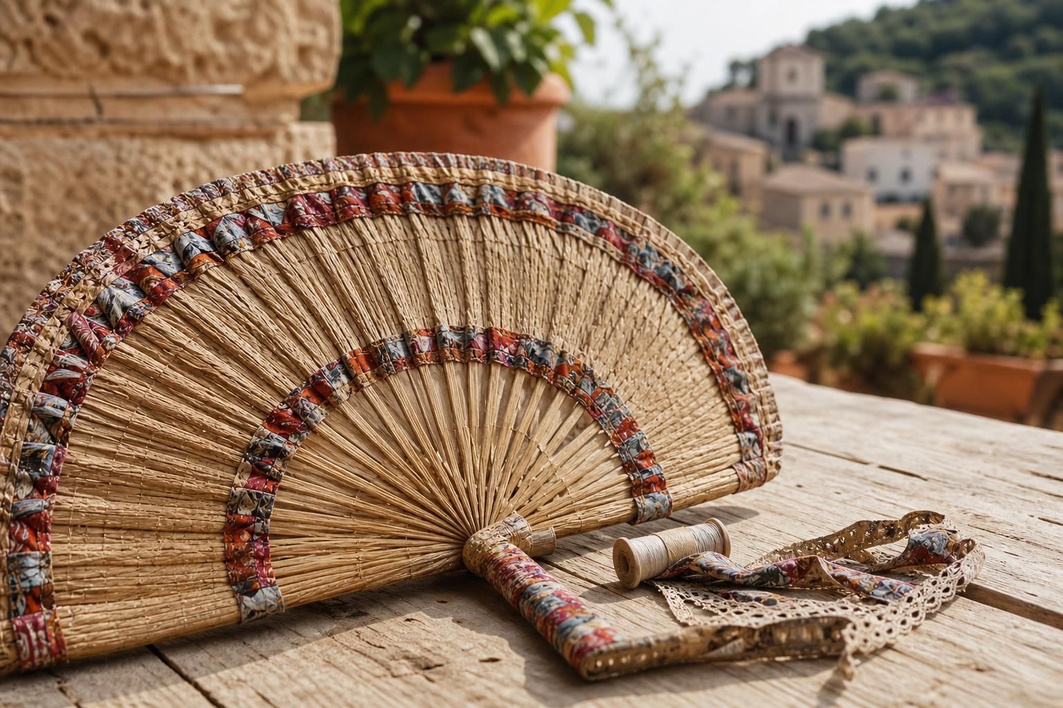 Ventagli fai-da-te con stoffa e paglia: idee belle da fare col riciclo - approfondimento