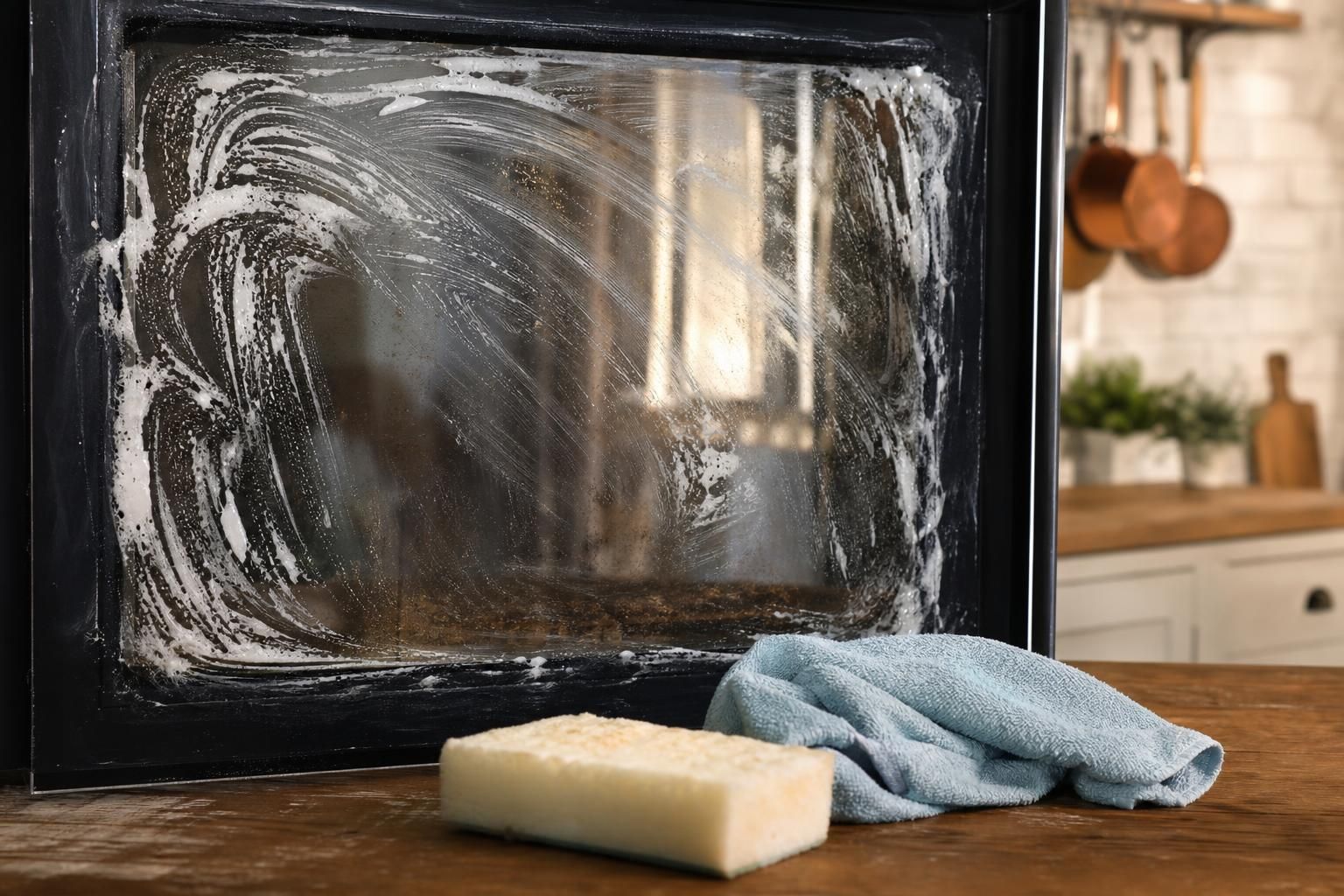 Vetro del forno pieno di grasso? I rimedi naturali che funzionano davvero - dettaglio