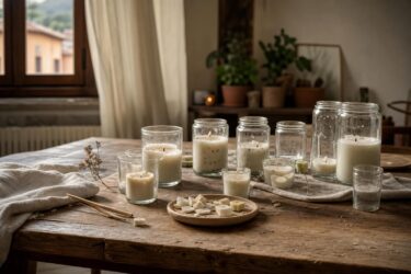 Candele quasi finite? 8 modi utili per riusare la cera in casa